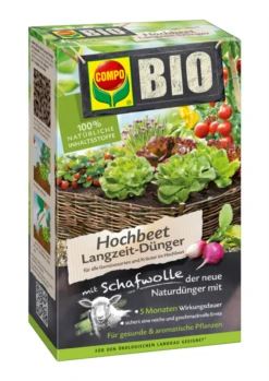 COMPO Bio-Hochbeet-Langzeitdünger, 750 G