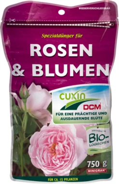 CUXIN Rosen-& Blumen-Spezialdünger, 750 G