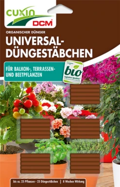 CUXIN Universal-Düngestäbchen, 25 Stück